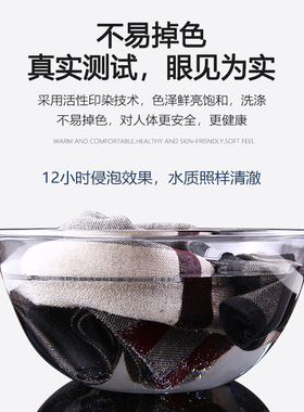 秋冬季爸爸加厚保暖围巾礼盒装