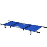 Двухветные складные носилки для спасательных носителей Портативные первые носилки для носилки Простой медицинский мост из нержавеющей стали