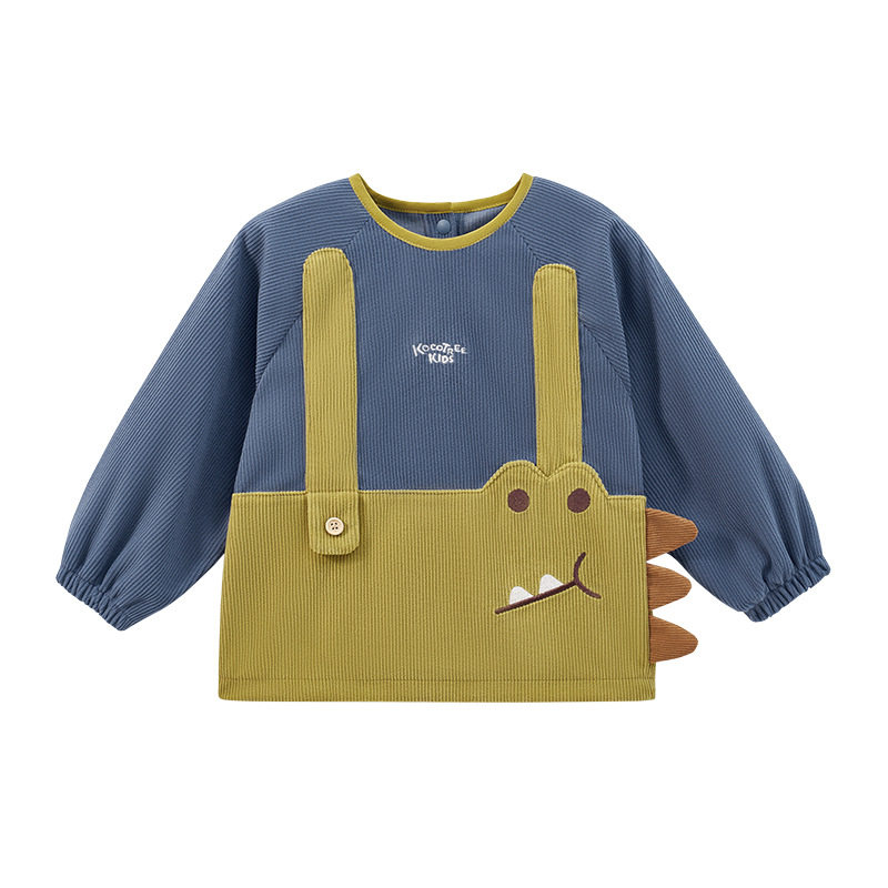 KK树宝宝罩衣婴儿吃饭围兜幼儿园男女孩围裙儿童防水防脏2025新款,淘宝优惠券,粉丝福利购,淘宝优惠卷