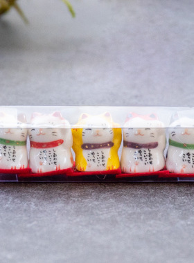 陶瓷装饰卡通家居招财猫咪摆件