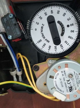 富莱克过滤设备2850阀软化机头电机控制器24v220v计时马达电机