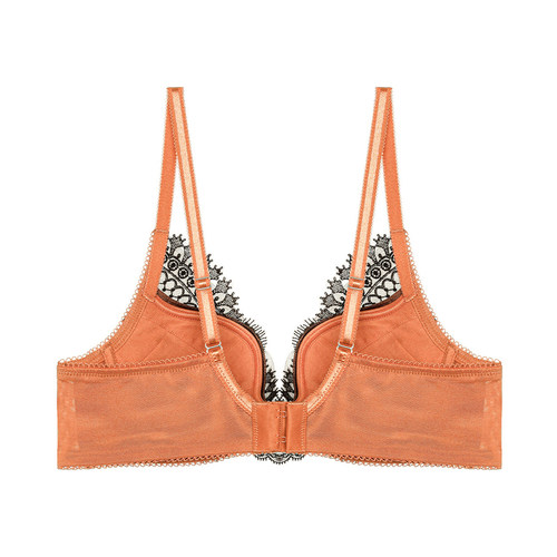 LACLOVER闪耀奥斯卡3/4超柔软模杯蕾丝内衣LC11UD1 - 图1