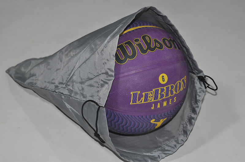 大号球鞋收纳袋篮球足球袋子可折叠便携手提抽绳袋运动衣服束口袋 - 图2
