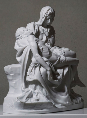 米开朗基罗经典作品圣殇树脂雕塑