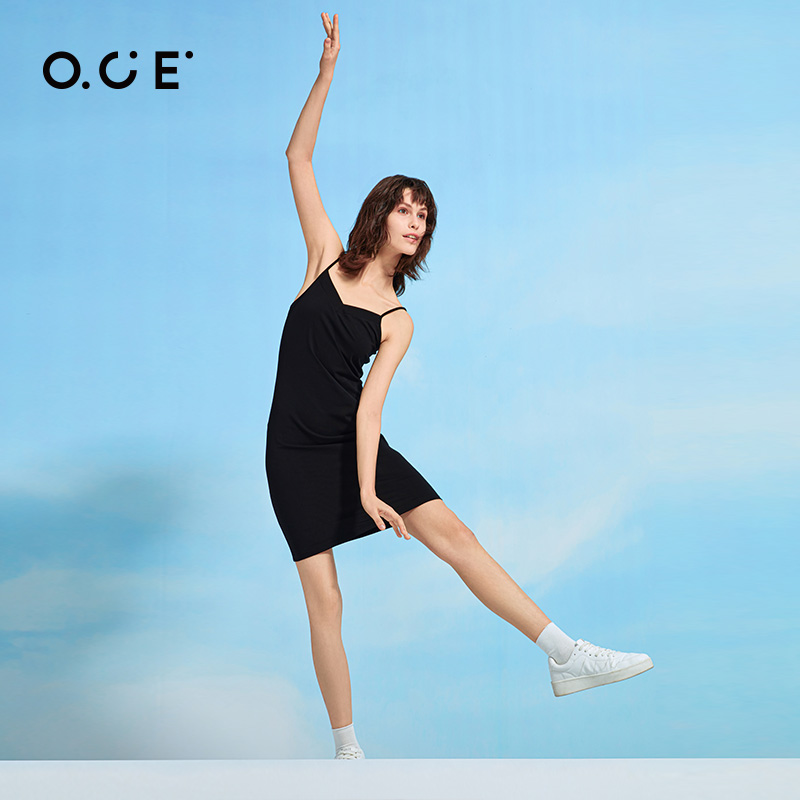 oce打底吊带女夏2021新款小连衣裙 oce连衣裙