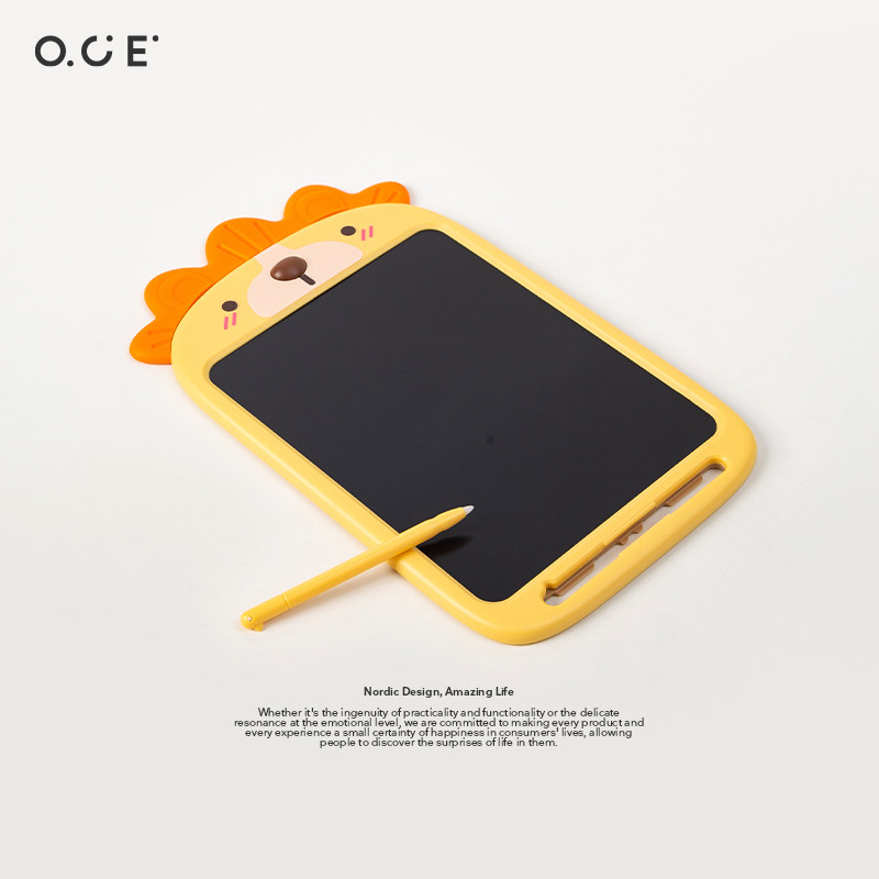 OCE小熊液晶手写板儿童涂鸦电子写字板画板玩具一键清屏绘画画板,淘宝优惠券,粉丝福利购,淘宝优惠卷
