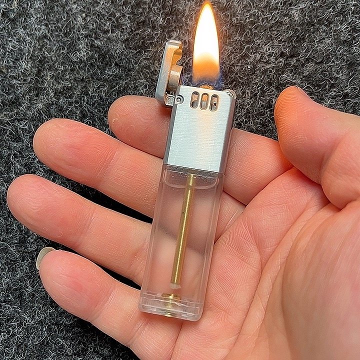 透明油仓储油式打火机 长待机煤油砂轮打火机 不可换棉线打火机,淘宝优惠券,粉丝福利购,淘宝优惠卷