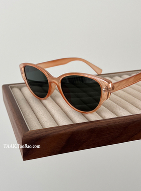 欧美潮牌2025新款ins猫眼墨镜