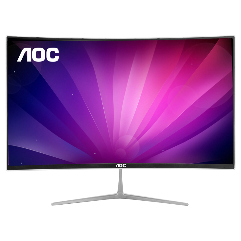 AOC海克专卖店AOC一体机电脑23.6英寸曲面屏i5i7高配超薄游戏家用学习办公设计台式整机全套3