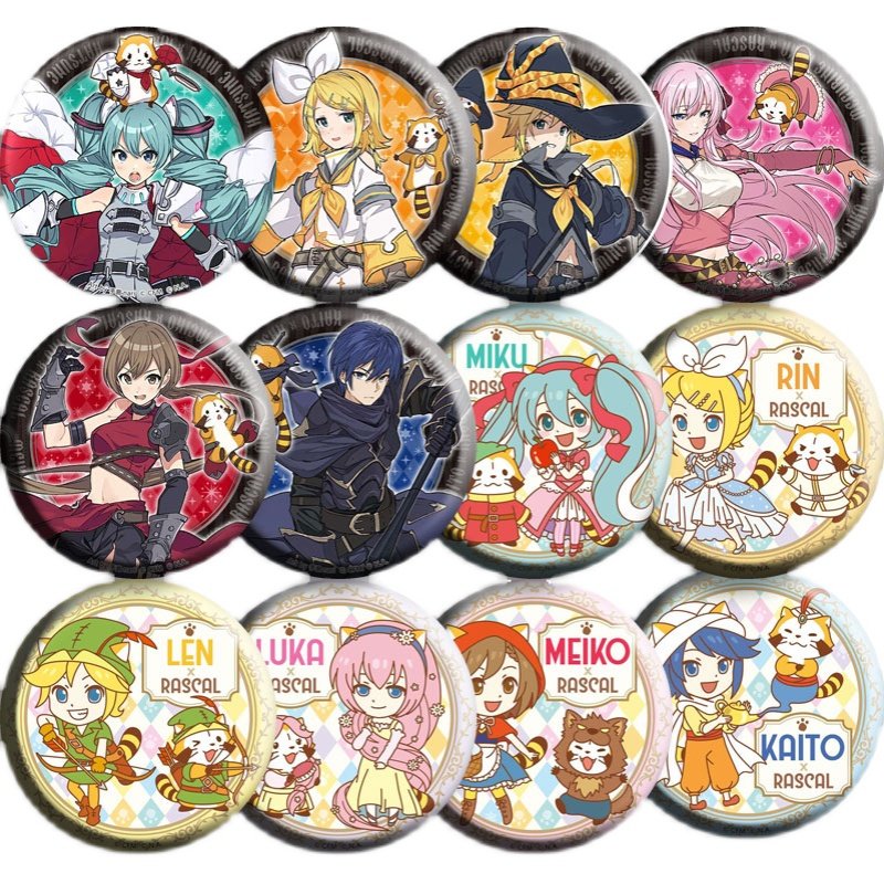 初音未来 F款动漫徽章胸章 二次元周边吧唧定制 非海报挂件挂画,淘宝优惠券,粉丝福利购,淘宝优惠卷