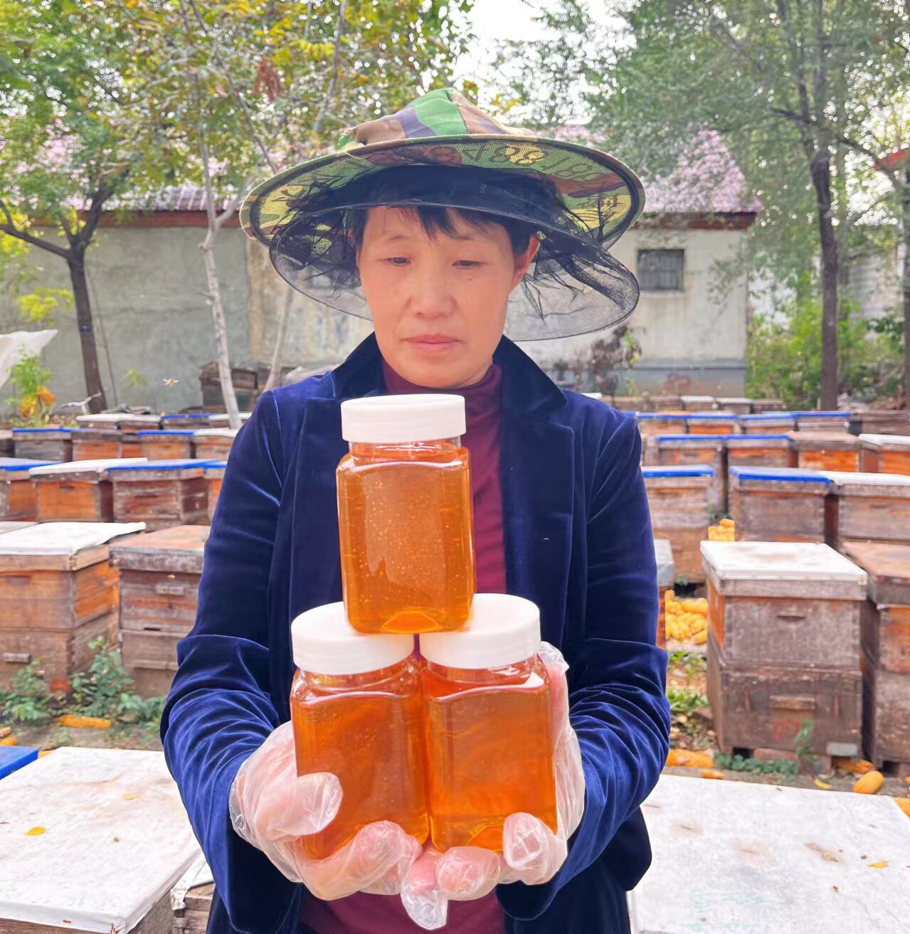 天然纯正蜂蜜农家自产沂蒙山野生土蜂蜜枣花野山花蜜良心蜜丹参蜜