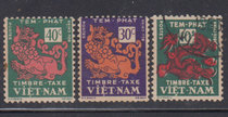 Vietnam stamps 1952 Lion underfunded foreign animal stamps old and new 1 group