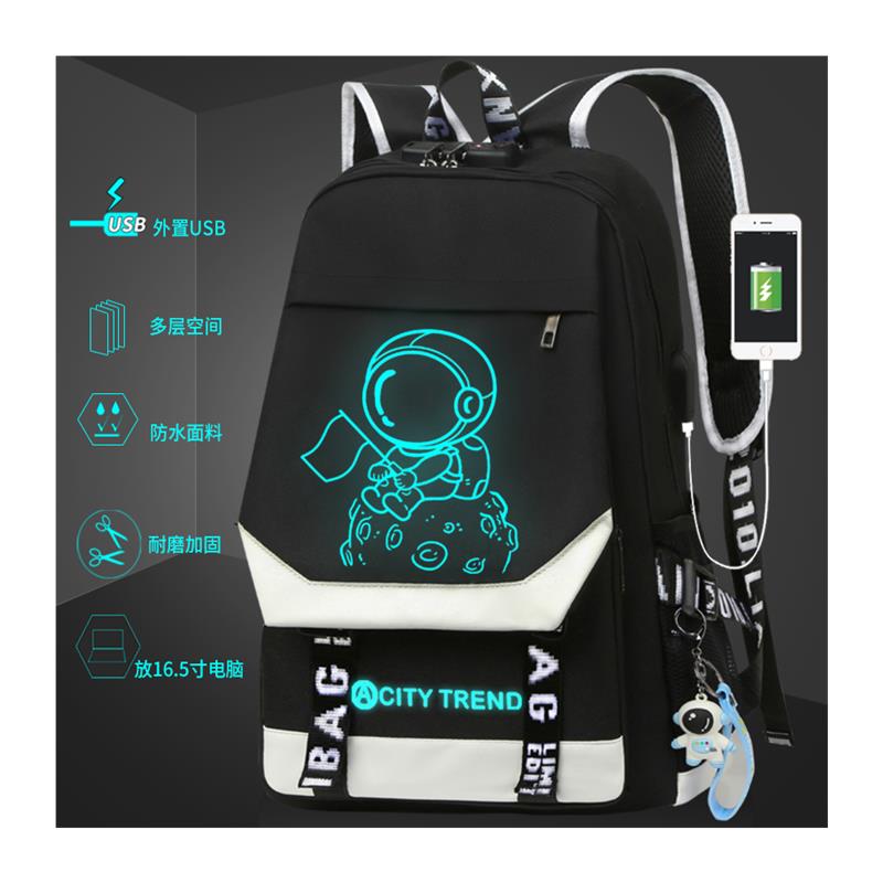 men women fashion school bags travel laptop bag boy backpack - 图3