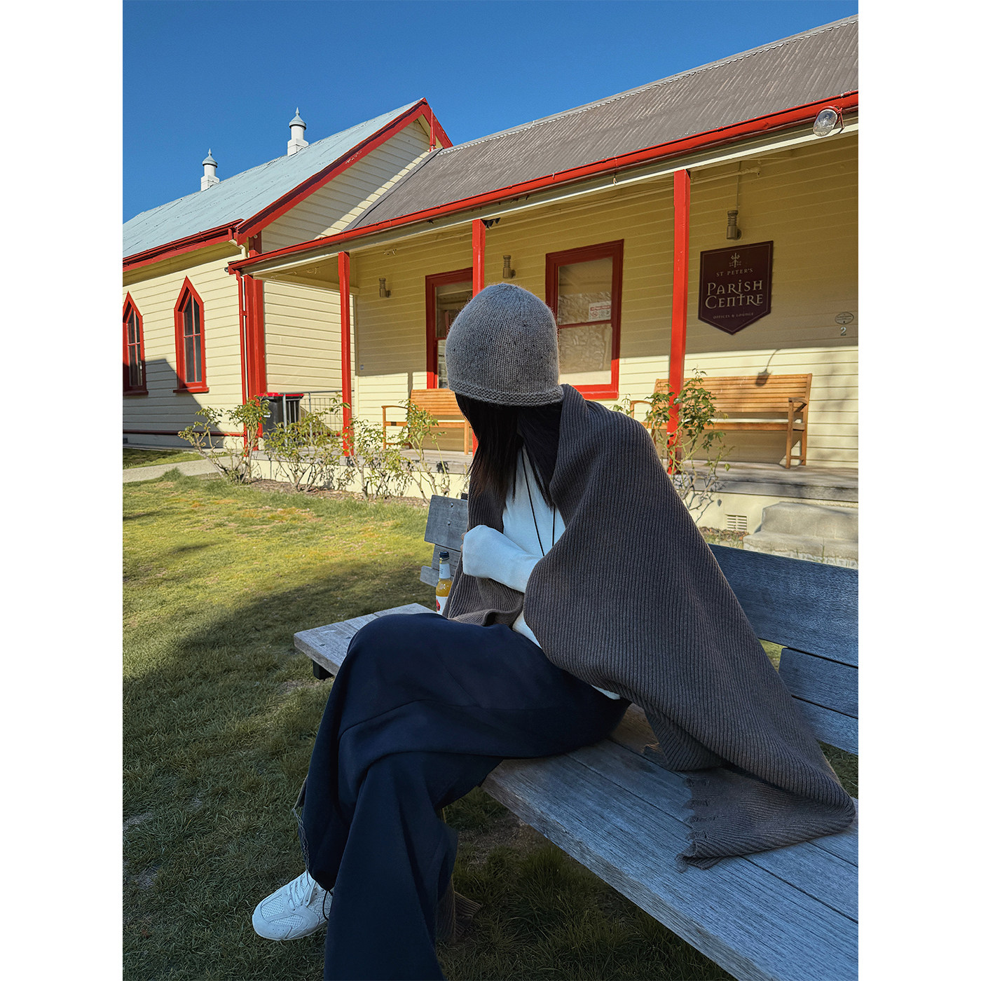 MOERSHOP 行走的舒适区 蓝色系直筒多穿加绒运动裤冬季阔腿休闲裤,淘宝优惠券,粉丝福利购,淘宝优惠卷