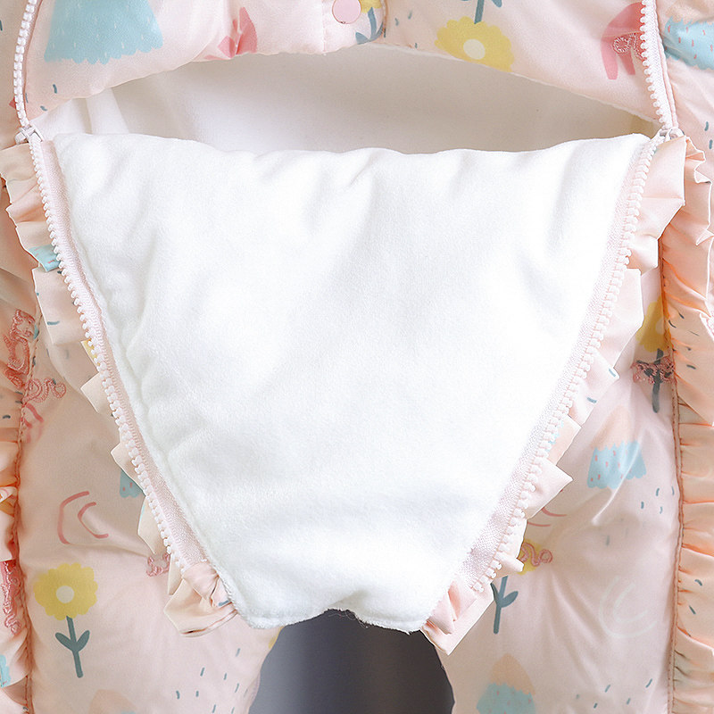 婴儿秋冬装加绒女宝宝衣服一岁哈衣 吾爱梧桐连身衣/爬服/哈衣