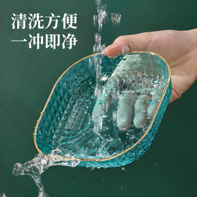 Spit bone plates and plates for household food grade dining table garbage plates and plates high-end new fruit plates and plates for tabletop small plates