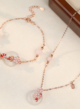 2025新款中式轻奢纯银项链