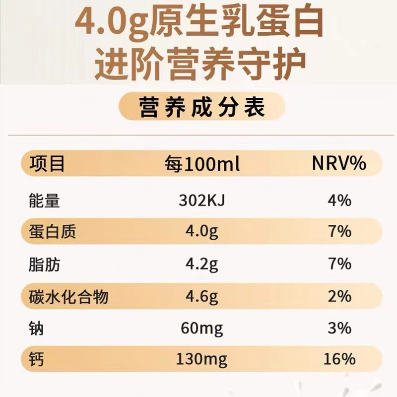皇氏乳业一只水牛纯牛奶整箱200ml*10盒儿童高钙营养早餐奶礼盒装