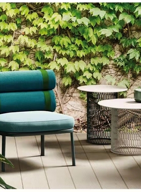 北欧户外沙发阳台简约创意藤椅组合小户型单人休闲椅室外庭院家具