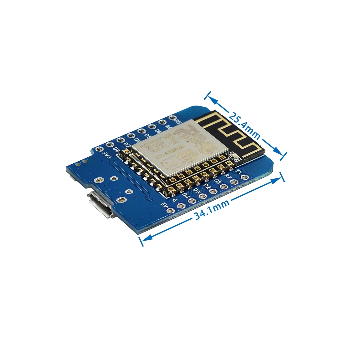 D1 迷你版 NodeMcu Lua WIFI 基于ESP8266-12F无线开发板 MINI D1 - 图2