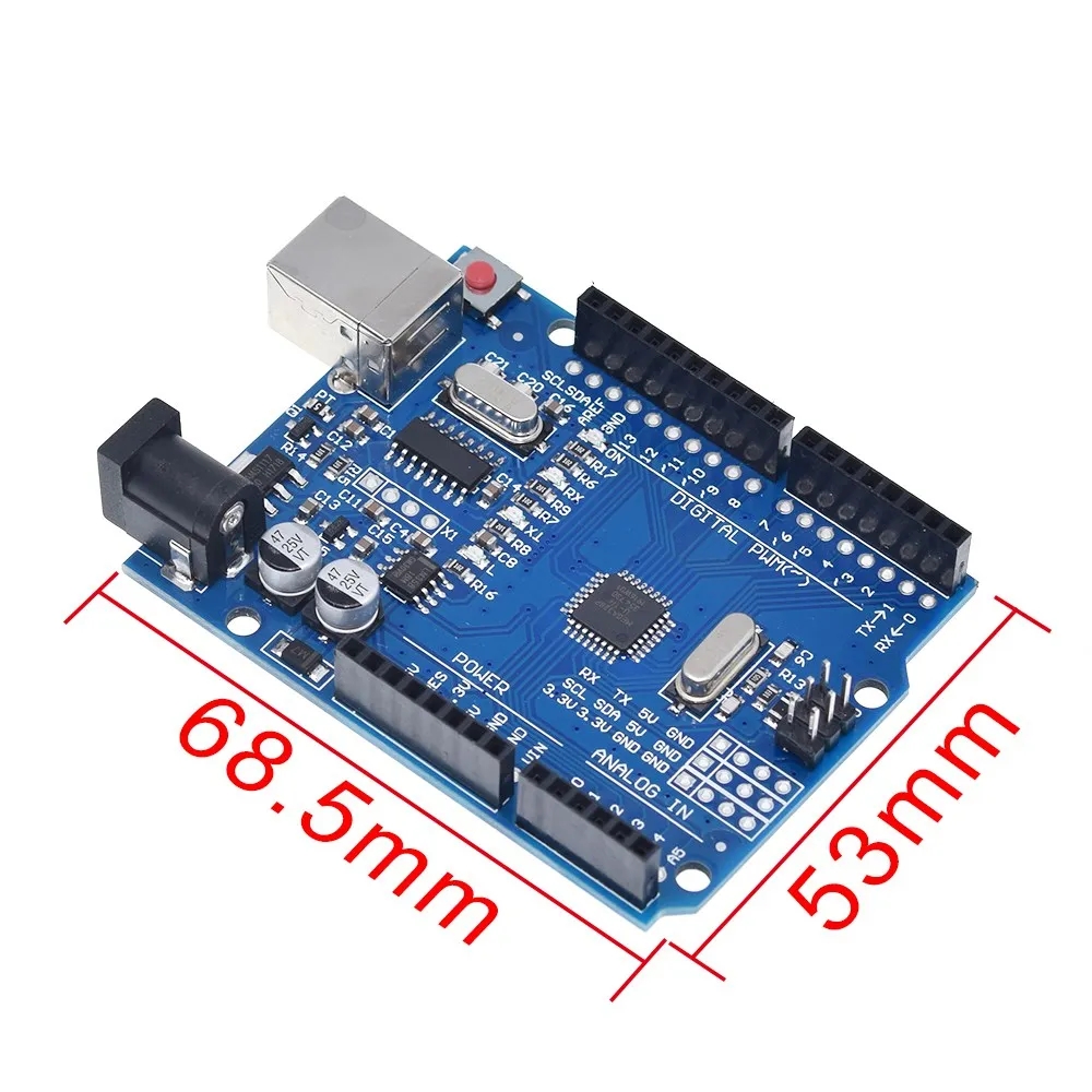 LINXduino UNO-R3主板单片机模块 控制开发板改进行家版本 - 图2