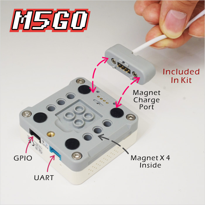 M5Stack M5GO (M悟空) wifi物联网开发套件 ESP32开发板 - 图1