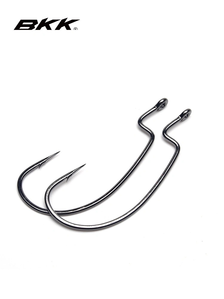 BKK路亚鱼钩曲柄钩德州倒钓软虫钩软饵钩宽腹9003CD大包装 钓鱼 - 图3