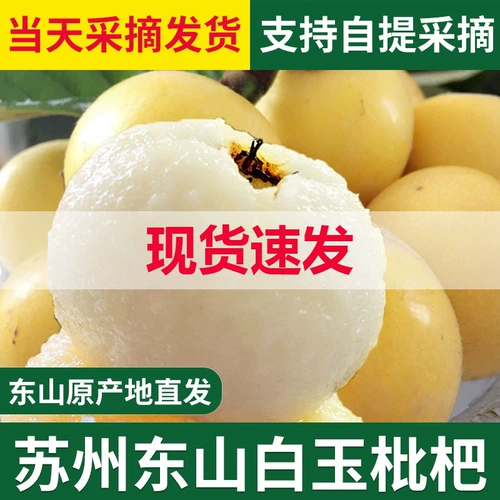 Suzhou Dongshan Baiyu белый песчаный фрукты Стандарт свежие фрукты свежие фрукты Pipa non -blue rice mi yitang Qi