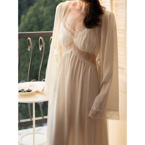 Roserosee茜茜公主 春夏新款性感蕾丝连衣裙女独特绝美睡裙可外穿 - 图2