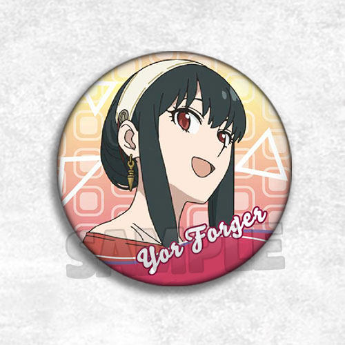 间谍过家家动漫徽章胸章周边吧唧挂件劳埃德福杰约尔阿尼亚达米安 - 图1