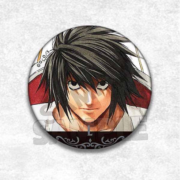 死亡笔记动漫徽章L夜神月胸章二次元M周边弥海砂现货吧唧小礼品,淘宝优惠券,粉丝福利购,淘宝优惠卷