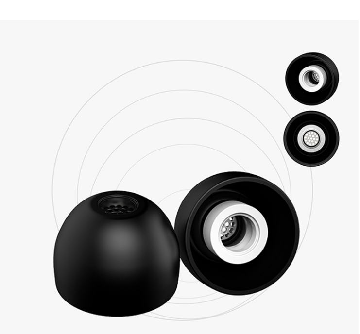 boe8耳机套h5耳机塞B&O Beoplay H3 E6 E4入耳式硅胶套耳帽配件-图0