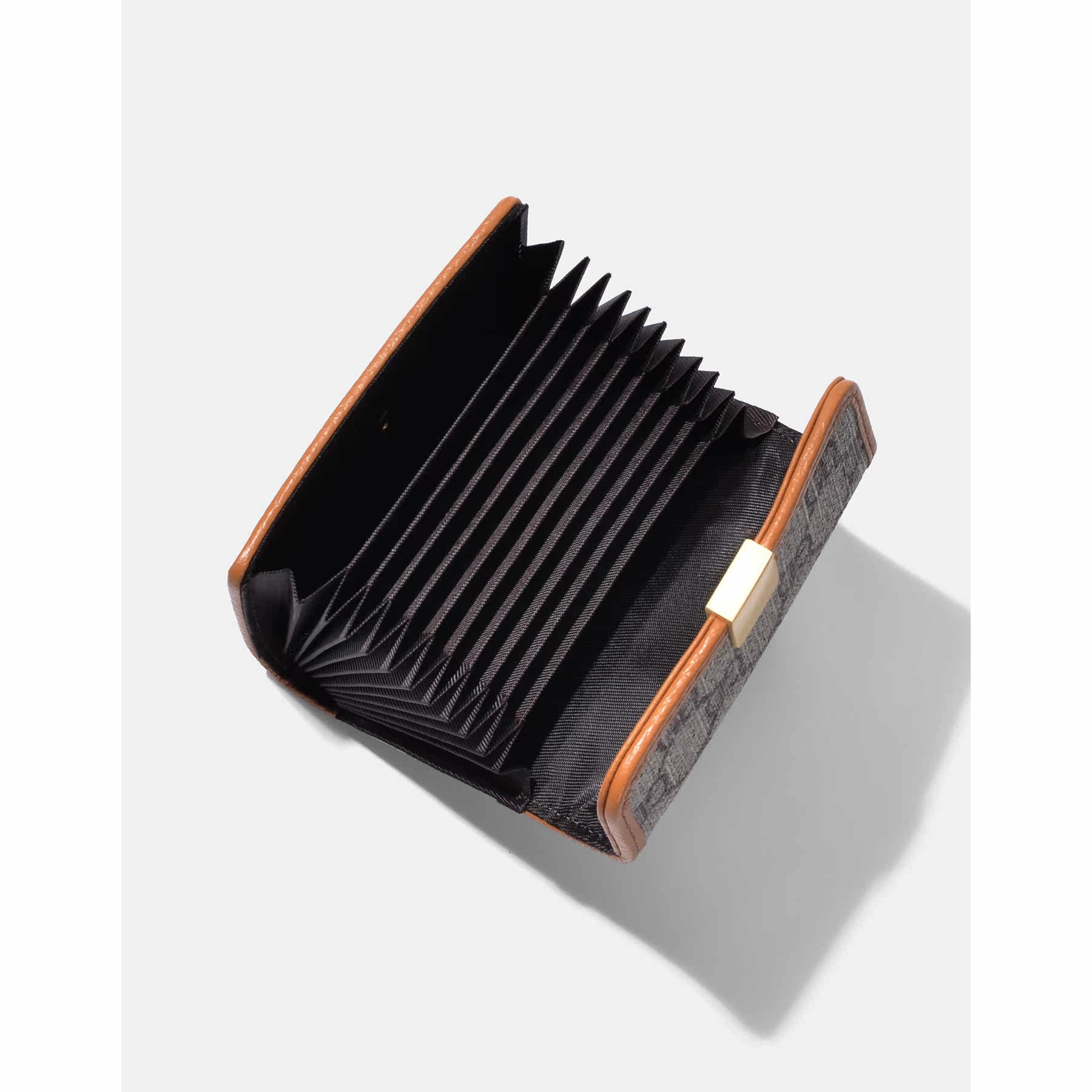 印花新款女式风琴欧美pvc零钱包 路尼亚卡包