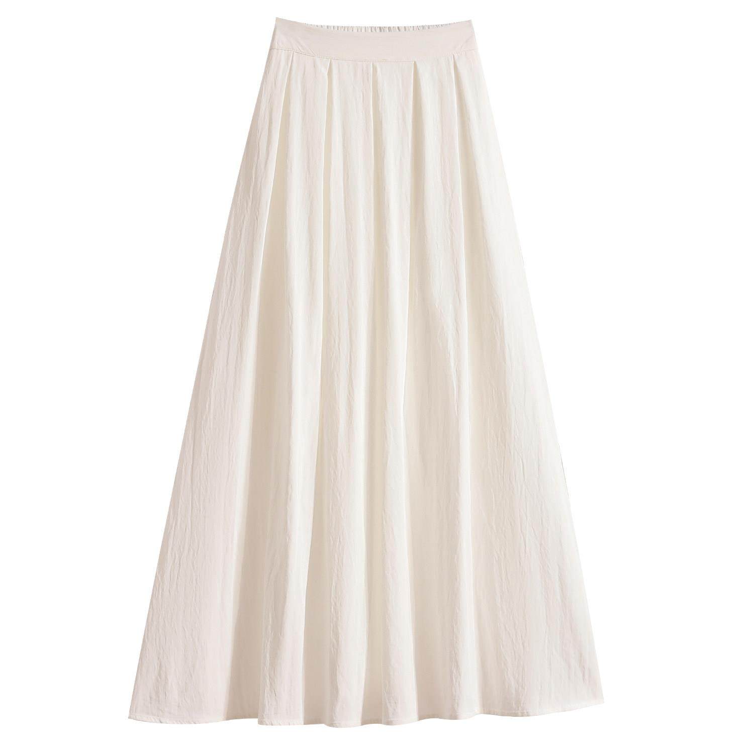 大尺码赫本风黑色百褶垂感半身长裙女夏季胖mm显瘦a字西装半裙伞,淘宝优惠券,粉丝福利购,淘宝优惠卷