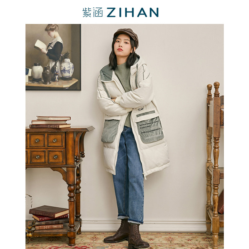 nancyの家装笔记紫涵冬季羽绒服 紫涵服饰旗舰羽绒服