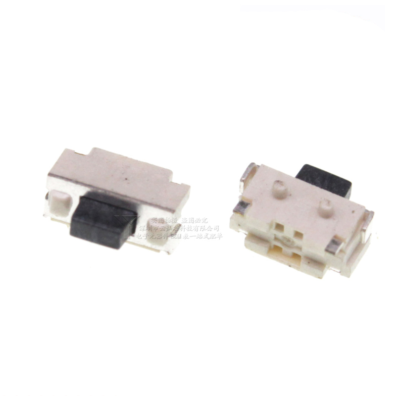 3*6*4.3/3.5/3.8轻触开关侧按有柱贴片2脚MP3/4/5平板电脑按键3x6 - 图3