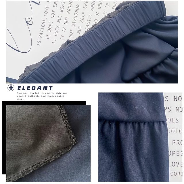 Japanese college style short skirt for women summer 2025 new elastic waist a-line umbrella skirt versatile cake sports skirt