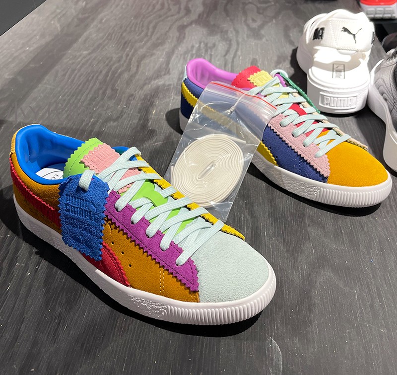 PUMA SUEDE VTG MICHAEL翻毛皮拼接撞色男女休闲板鞋 382164 - 图1