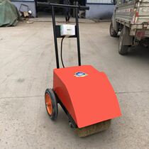 Small hand push is the price steel plate polishing machine for the screw thread steel rust removing machine of the rust removing machine