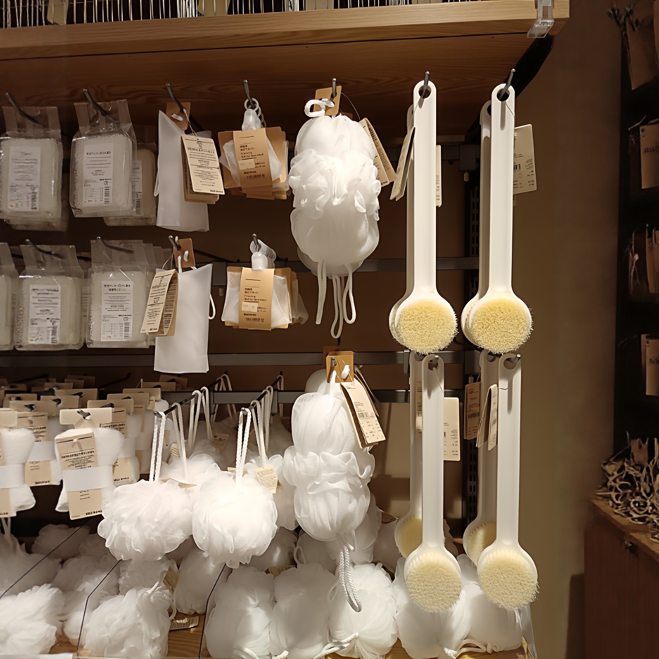 MUJI无印良品洗澡起泡沐浴球浴花家用旅行便携伸缩搓背浴球现货,淘宝优惠券,粉丝福利购,淘宝优惠卷