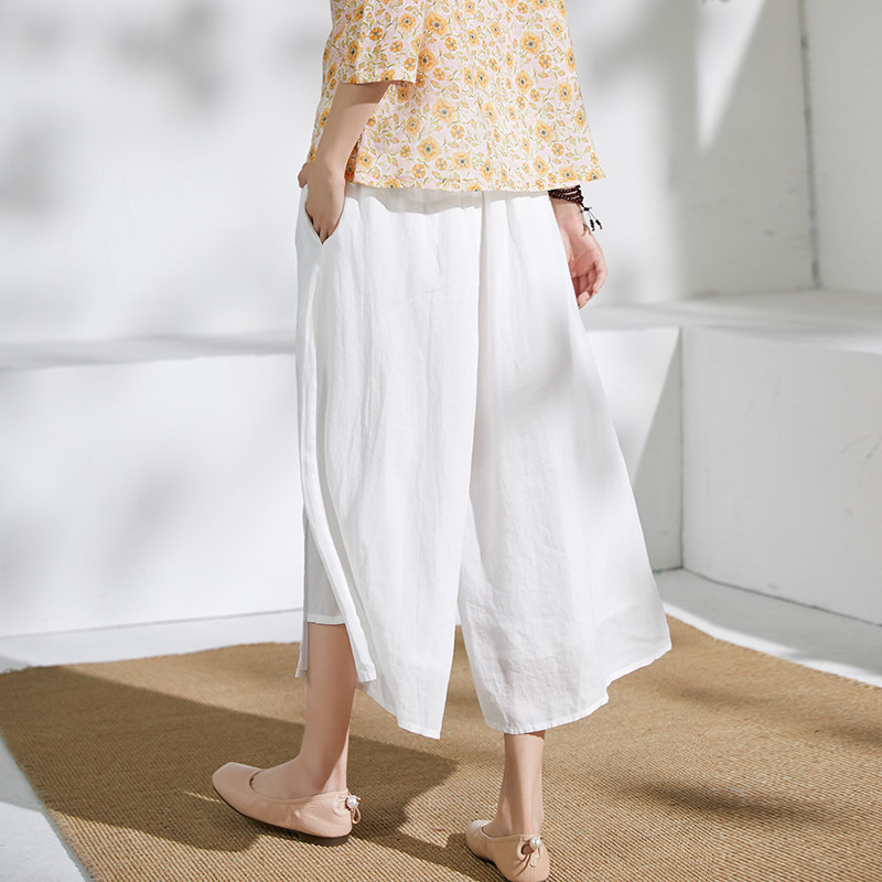 莎韵诗2022夏季新款100支细休闲裤 莎韵诗休闲裤