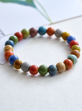 花釉创意闺蜜陶瓷饰品大方