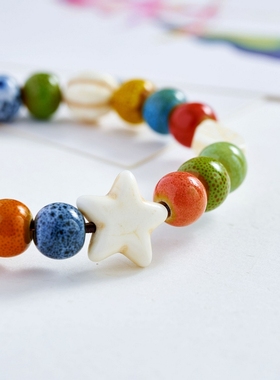 手链陶瓷直播大量摆地摊货源