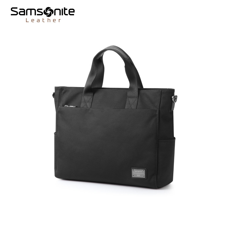 新年礼物 新秀丽男士公文包尼龙商务通勤包轻便大容量手提包男TN6,淘宝优惠券,粉丝福利购,淘宝优惠卷