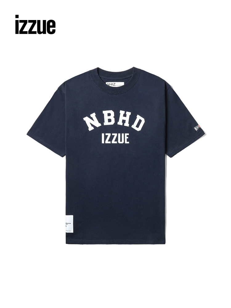 NHIZ izzue x NEIGHBORHOOD联名男装短袖重磅T恤夏季1141S3K - 图3