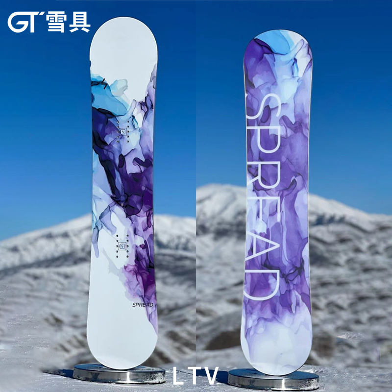 GT雪具日本22/23款SPREAD滑雪平花板男女单板成人现货 - 图1