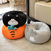 Cartoon futon lazy seat cushion floor mat