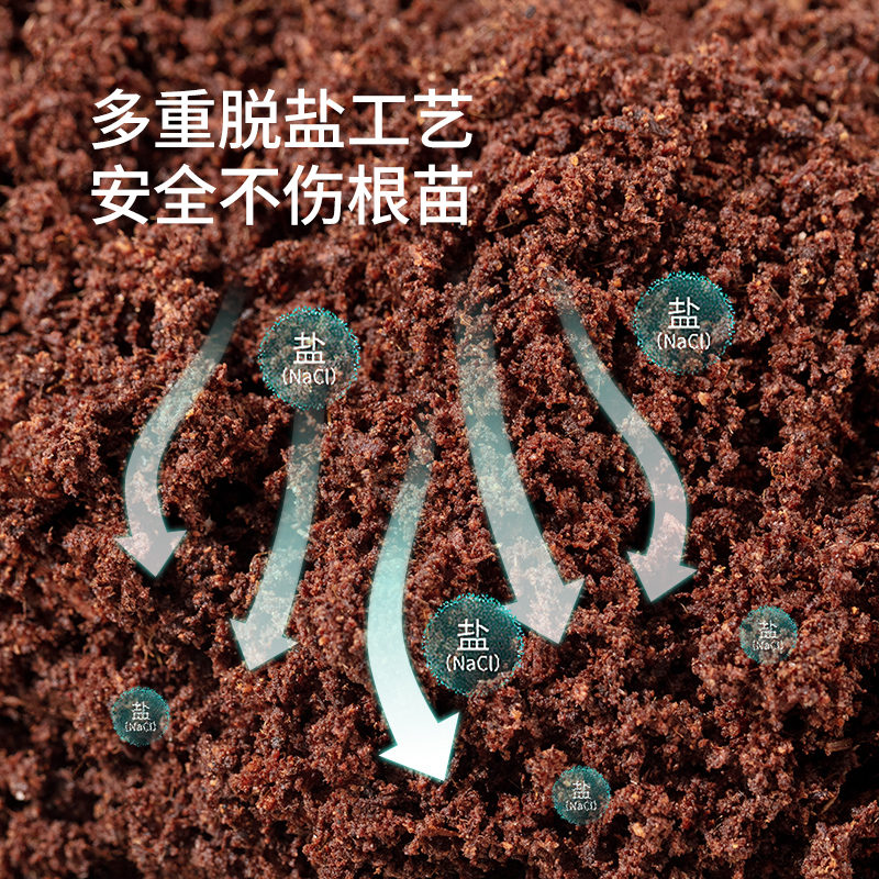 史丹利蔬菜专用土大块椰砖营养土椰糠阳台盆栽种植瓜果通用型脱盐 - 图2