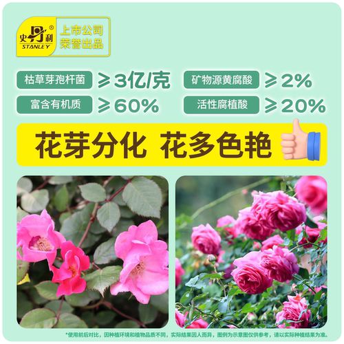 史丹利枯草芽孢杆菌生物有机肥微生物菌剂复合肥料蔬菜用兰花桂花 - 图1