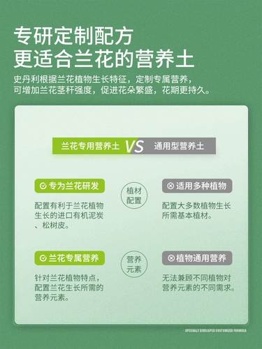 Стэнли Орхидея Специальная тушринная орхидея Phalaenopsis пищевая сосна кора Посадка посадка посадка цветочной почвы